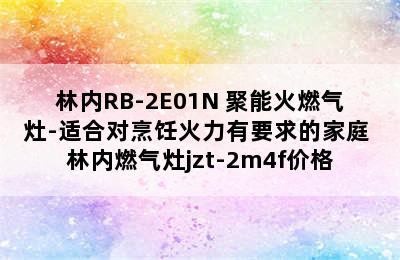 林内RB-2E01N 聚能火燃气灶-适合对烹饪火力有要求的家庭 林内燃气灶jzt-2m4f价格